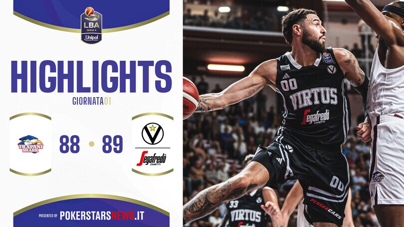 Trapani Shark - Virtus Segafredo Bologna | Serie A Unipol 2024/25