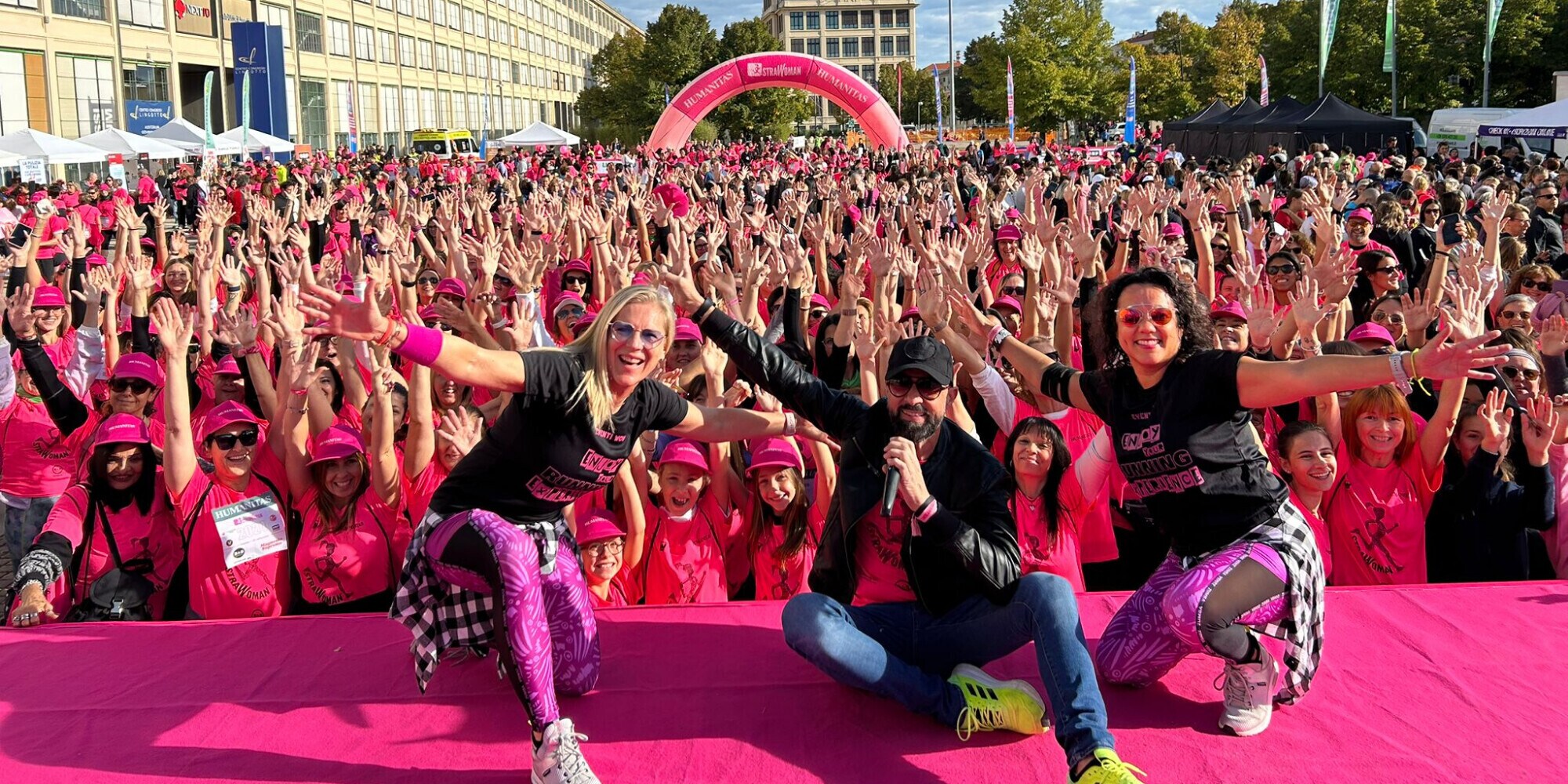 Torino si colora di rosa: oltre 3mila donne per la StraWoman Humanitas