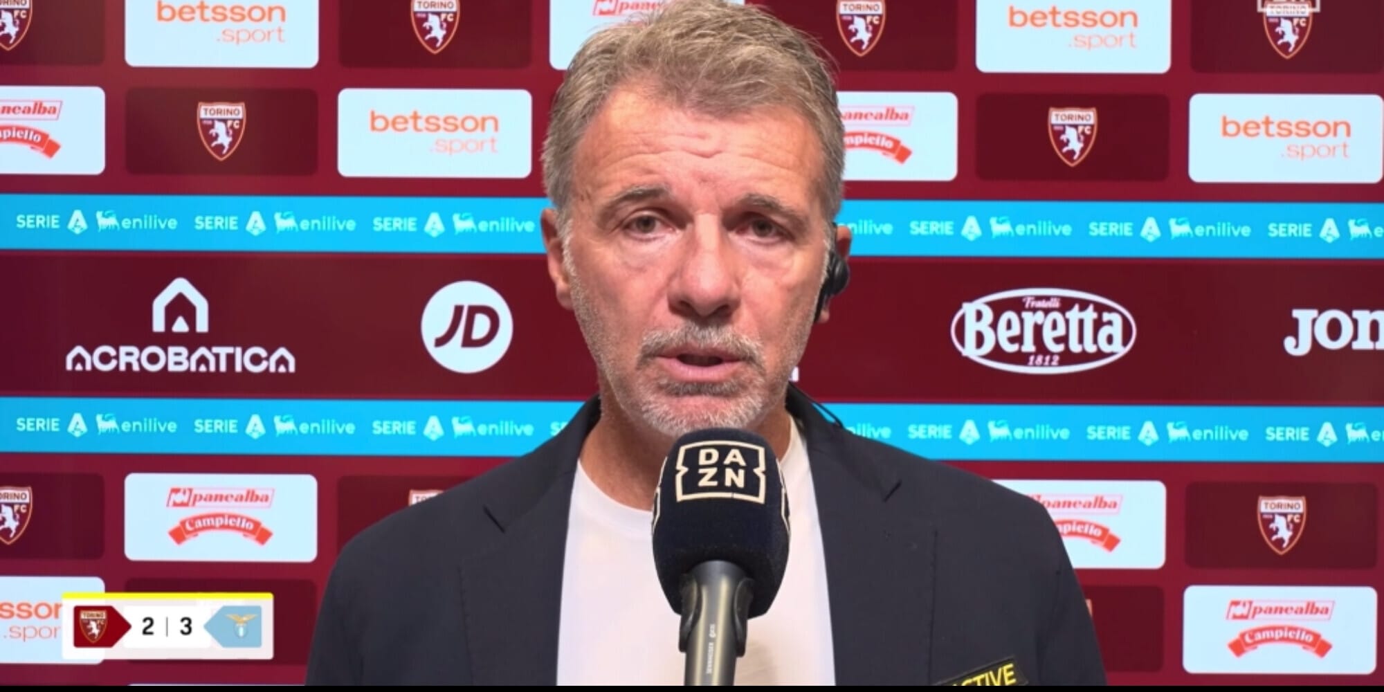 Baroni: “Complimenti ai ragazzi, mi dispiace per i gol subiti”. Su Noslin...