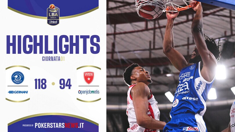 Germani Brescia – Openjobmetis Varese | Serie A Unipol 2024/25