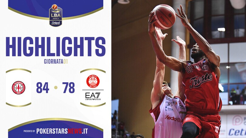 Pallacanestro Trieste - EA7 Emporio Armani Milano | Serie A Unipol 2024/25