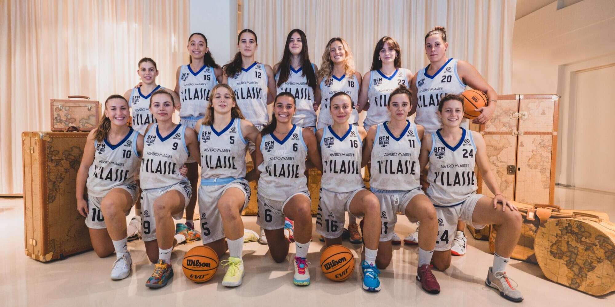 Alviero Martini 1A Classe sponsor di Basket Femminile Milano