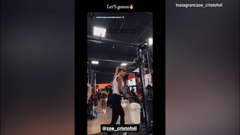 Lady Hernandez di nuovo in palestra, la reazione del personal