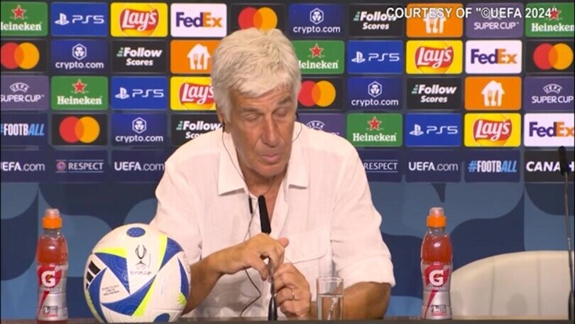 Il giudice sportivo multa Gasperini