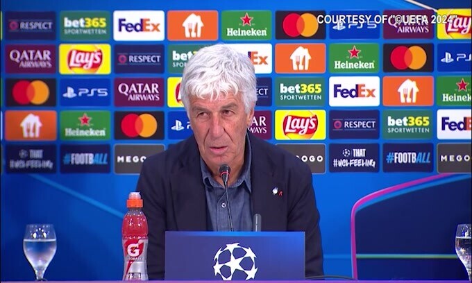 Gasperini: "Lo Shakhtar è una buona squadra"