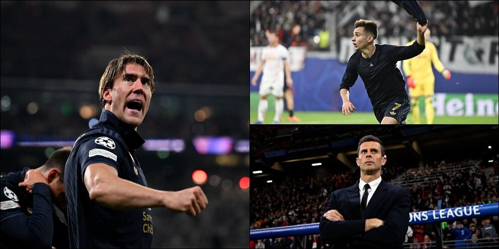 Vlahovic e Conceiçao show, delirio Juve a Lipsia: il film della fantastica serata