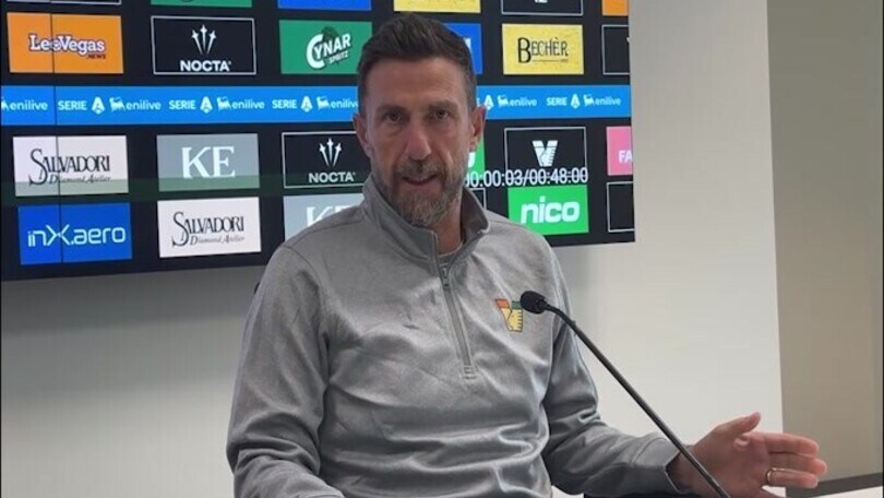 Di Francesco: "Dobbiamo sfruttare le debolezze del Verona"