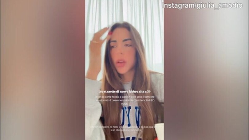 Giulia Amodio si sfoga: "Nelle ultime 2 notti ho dormito 2 ore..."