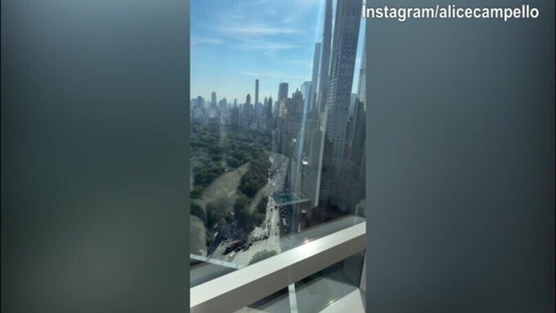 New York, Alice Campello è arrivata nella Grande Mela