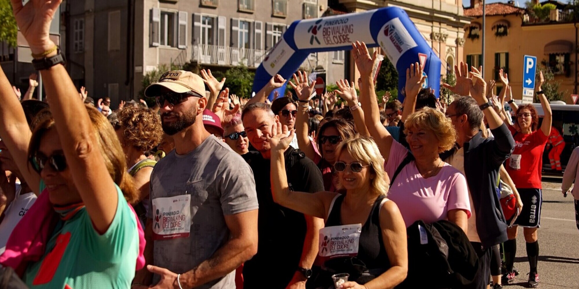 Seconda edizione della camminata solidale "Pinerolo Big Walking del Cuore"