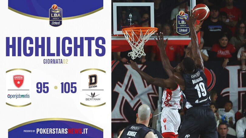 Openjobmetis Varese - Bertram Derthona Tortona | Serie A Unipol 2024/25