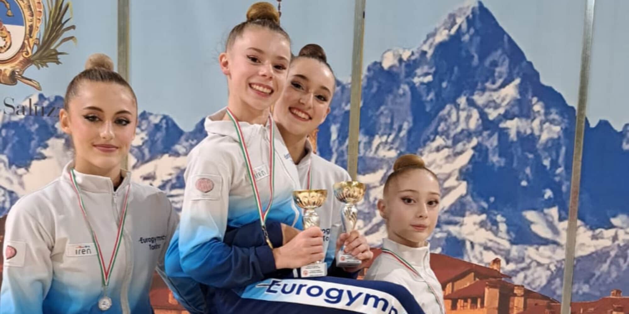 Eurogymnica, dieci titoli regionali e tante medaglie per le EGirls