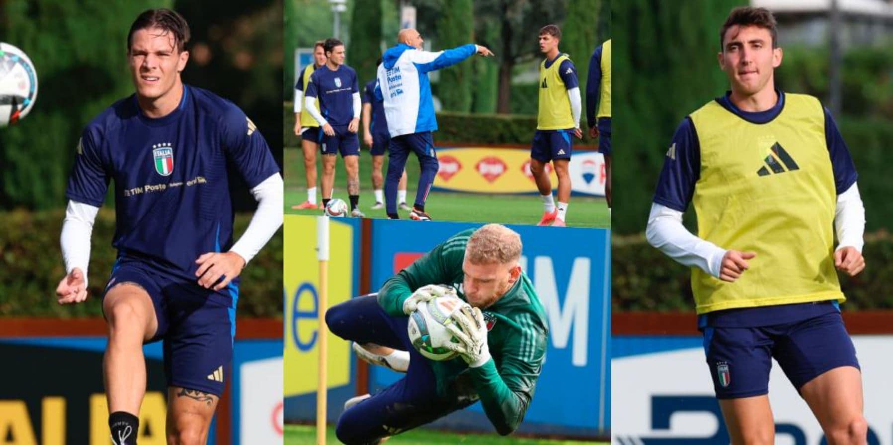 Spalletti guida l’Italia verso il Belgio, Di Gregorio show in allenamento!