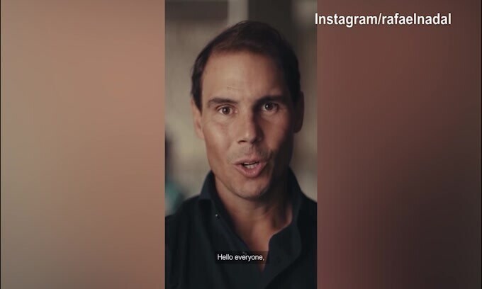 Rafa Nadal, ecco il commovente video di addio al tennis