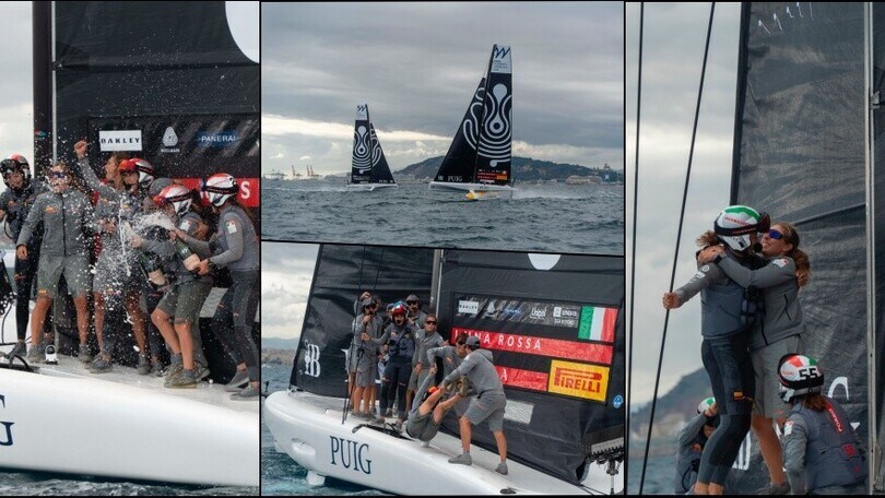 L'America's Cup è Rossa, ma anche rosa! La gioia per la vittoria Women