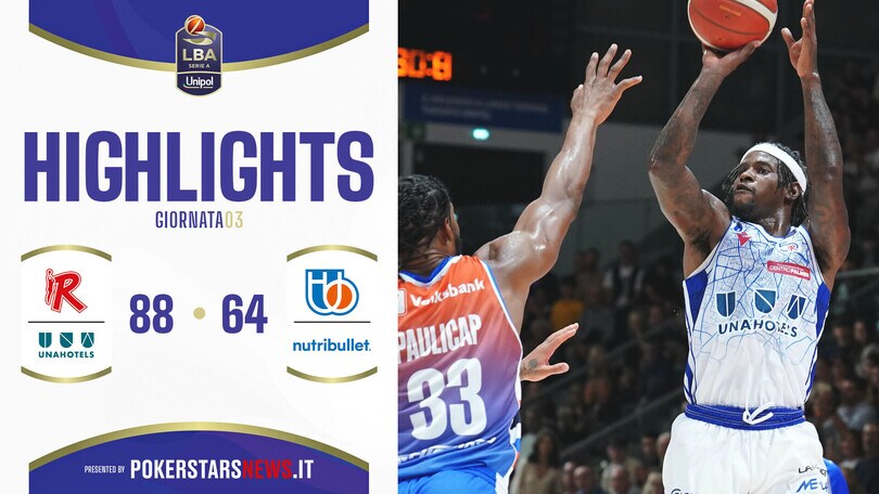 UNAHOTELS Reggio Emilia – NutriBullet Treviso Basket | Serie A Unipol 2024/25