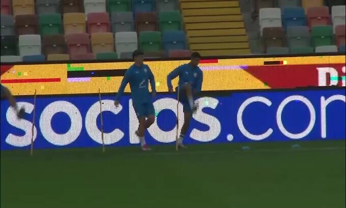 Israele prova il terreno di gioco della Blu Energy di Udine