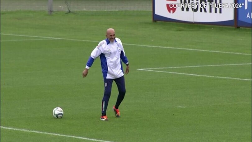 Italia, allenamento agli ordini di Spalletti: domani c'è Israele