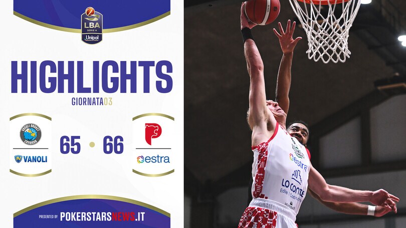 Vanoli Basket Cremona - Estra Pistoia | Serie A Unipol 2024/25
