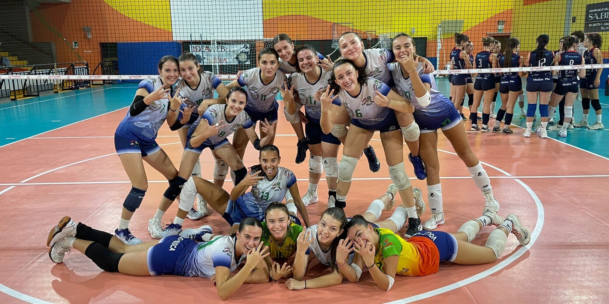 Fíe & Fiö Volley Busca: super debutto per l’Under 18 del Volley Busca nella prima di campionato