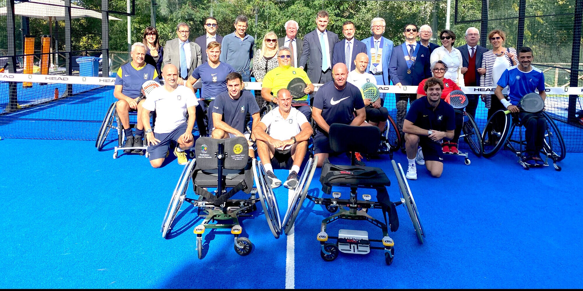 Uno sport che abbatte le barriere: così al CC Aniene il padel è per tutti