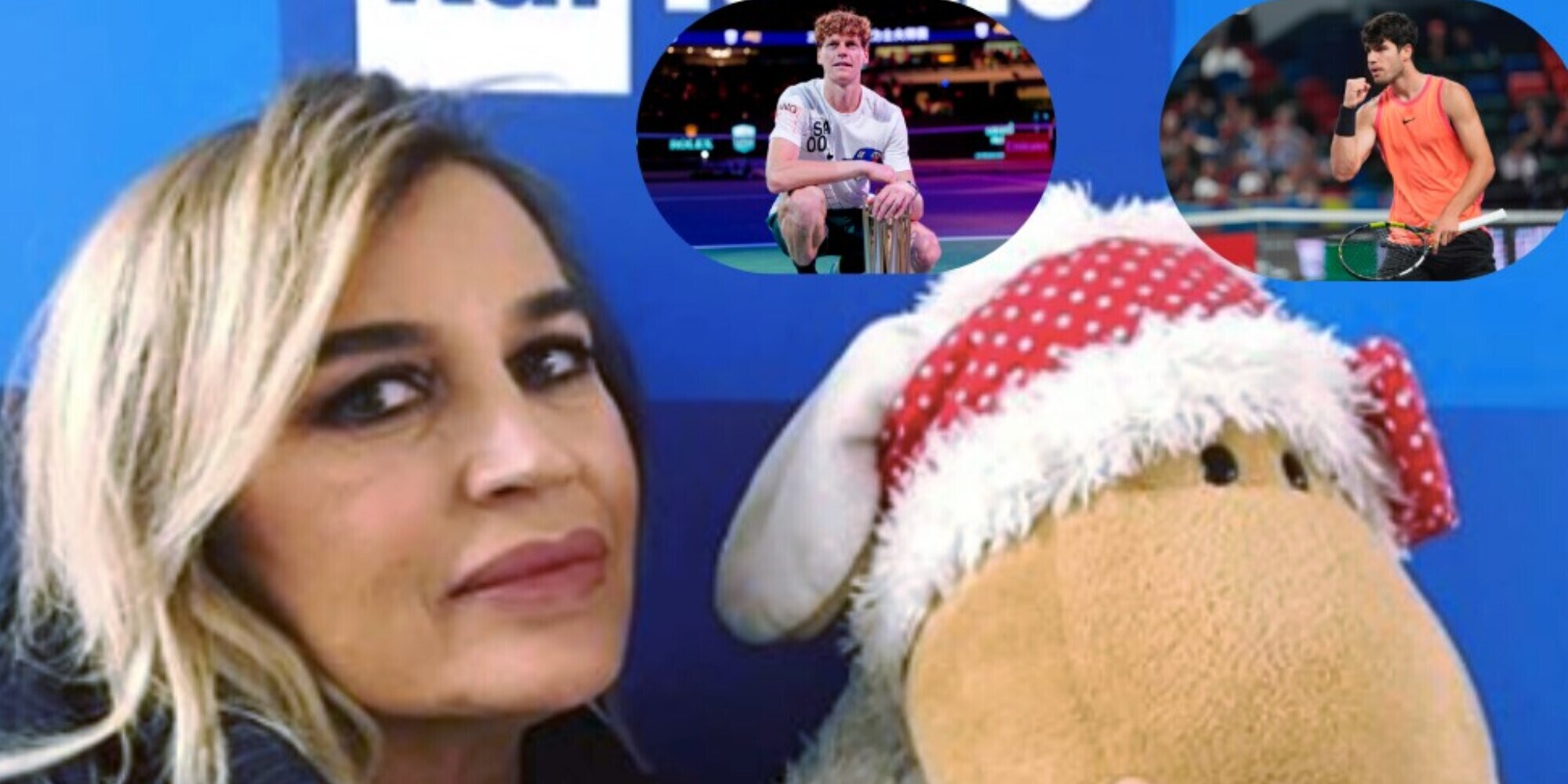 I centimetri di Sinner e la bocca di Alcaraz: Lory Del Santo e il tennis sexy