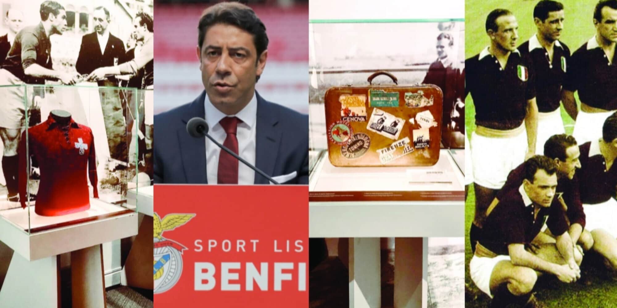 “Grande Torino sempre vivo”, Rui Costa commosso: i cimeli a casa Benfica