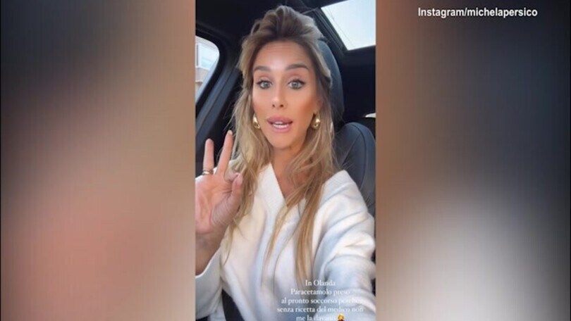 Michela Persico in ospedale ad Amsterdam, cosa è successo?
