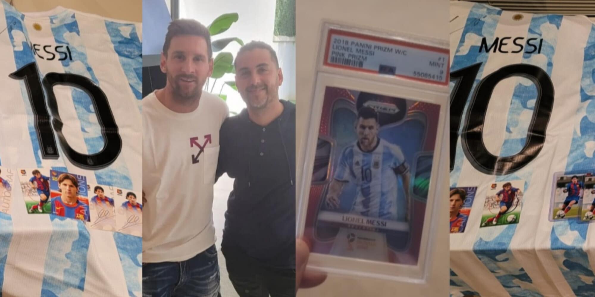 Da senzatetto a milionario grazie alle figurine di Messi: l'incredibile storia