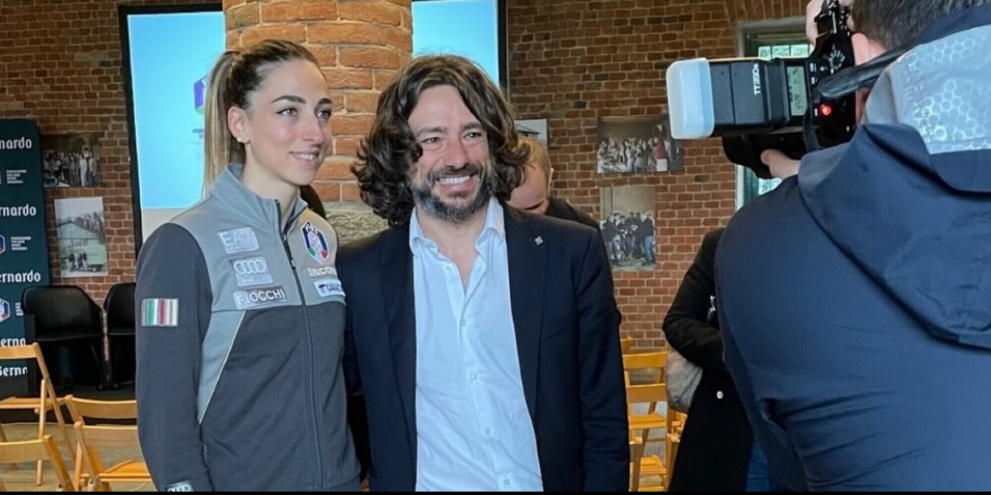 San Bernardo diventa acqua ufficiale della regina del biathlon Lisa Vittozzi