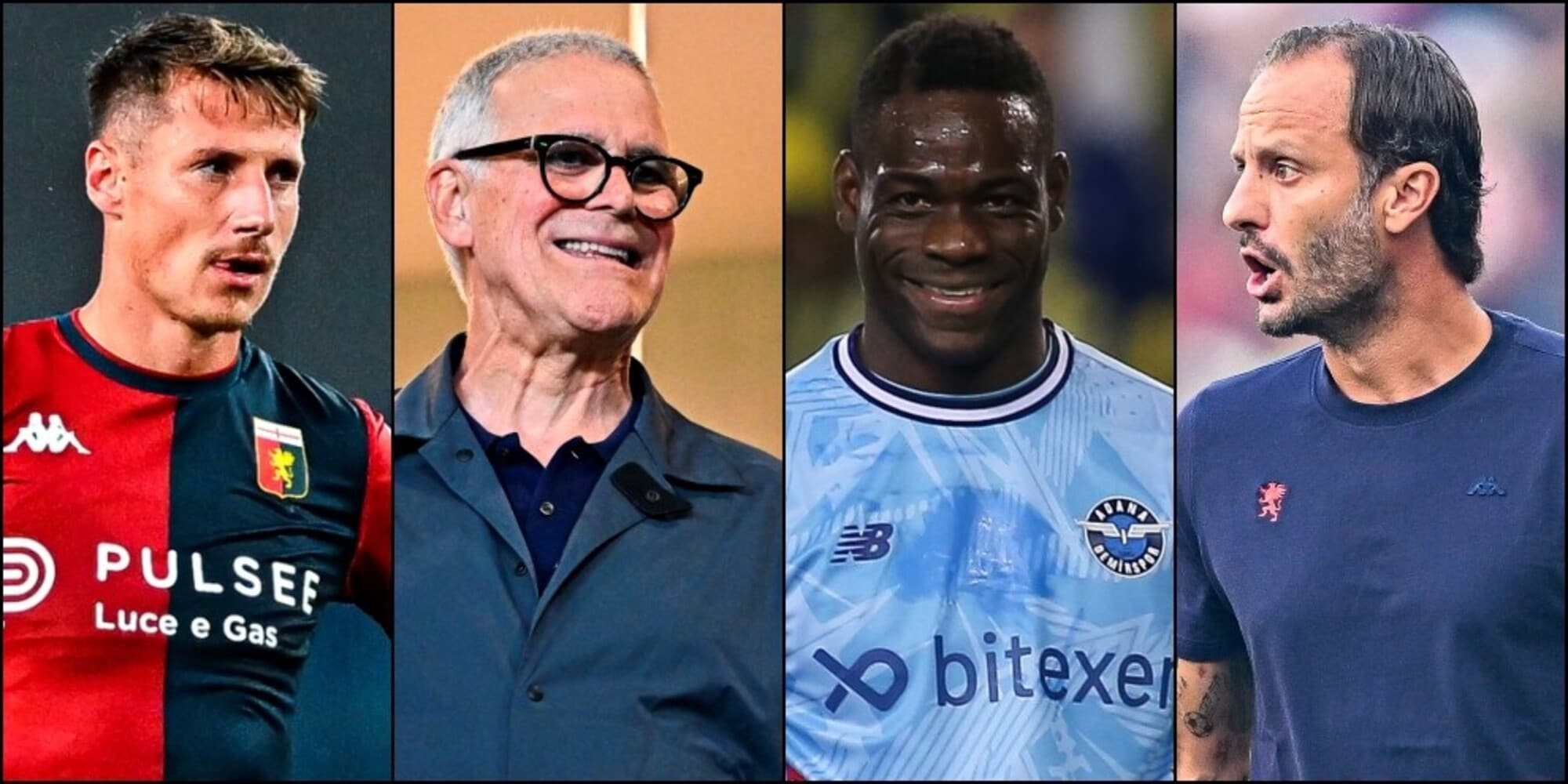 Zangrillo: "Balotelli al Genoa mi toglie il sonno. Gilardino? Sfido chiunque a..."