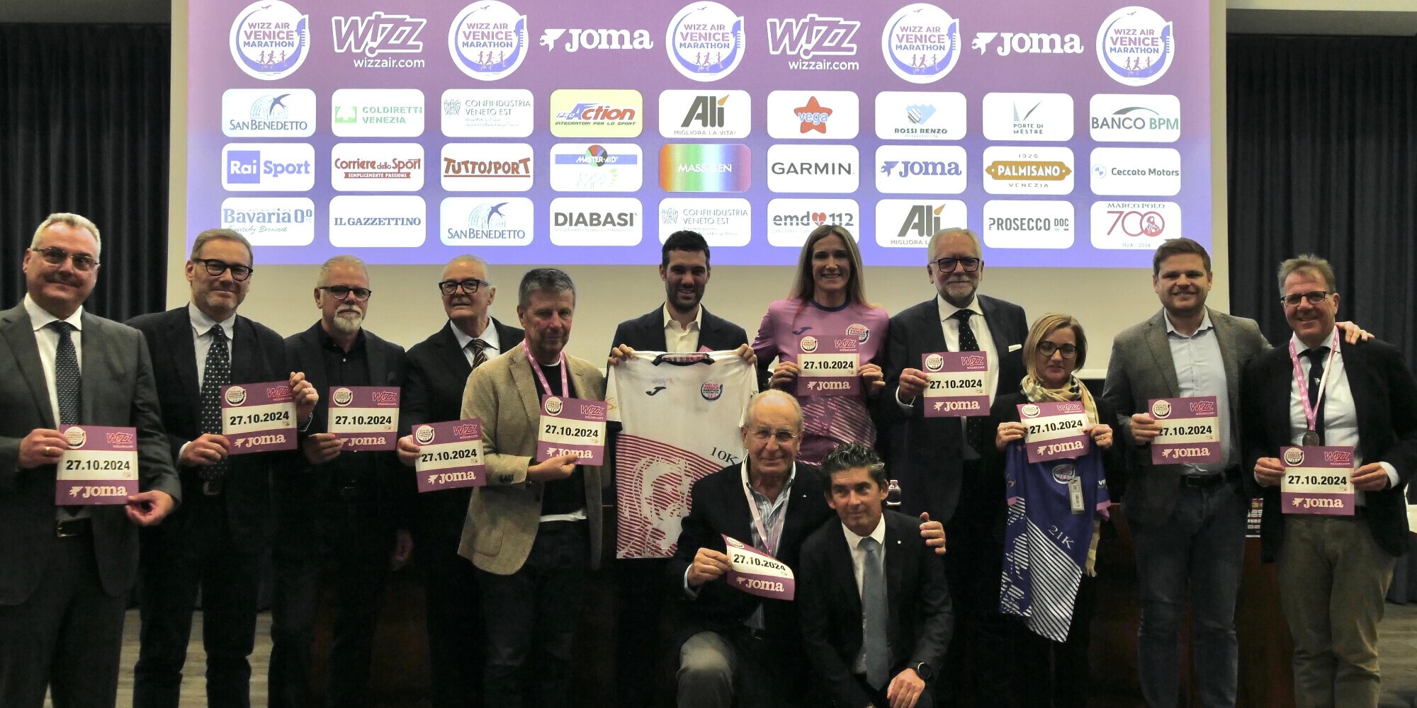 17.500 atleti domenica al via della 38^ Wizz Air Venicemarathon: battuto ogni record di partecipazione!