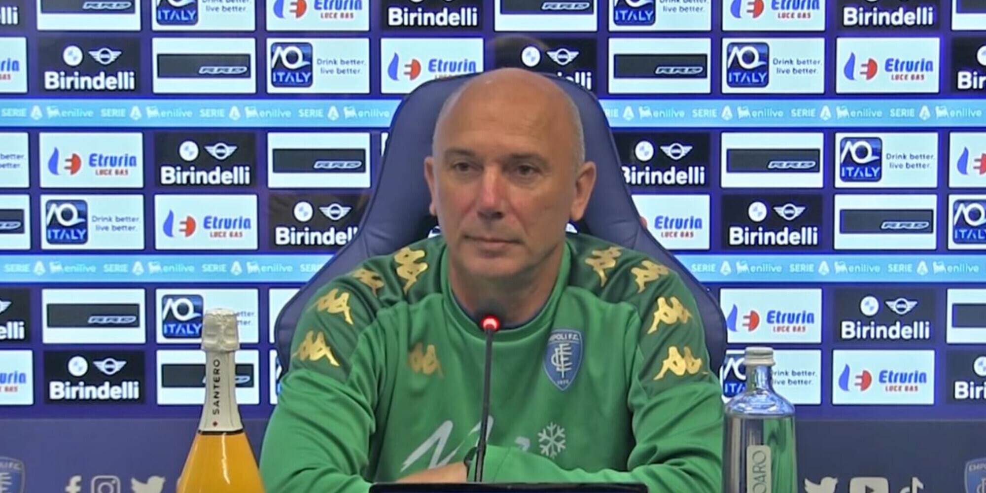 Empoli, D'Aversa sta male. Parla Sullo: “Napoli miglior squadra d’Italia"