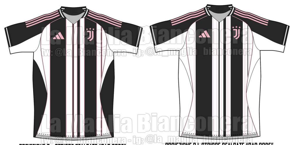 Juve, nuove proiezioni sulla maglia 2025/26: quali sono le novità