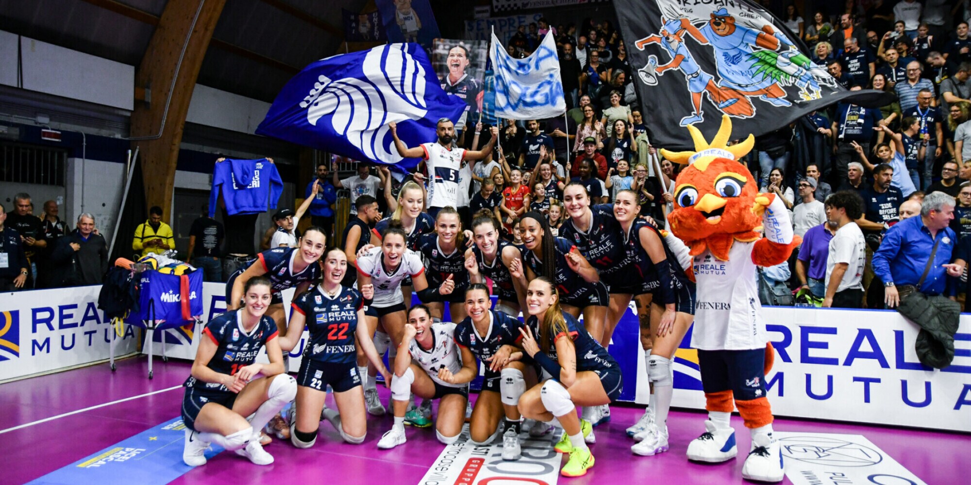 La Reale Mutua Fenera Chieri ’76 vince al tie-break contro Firenze