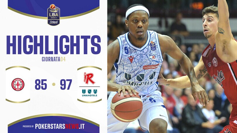 Pallacanestro Trieste – UNAHOTELS Reggio Emilia | Serie A Unipol 2024/25