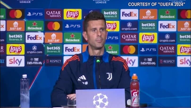 Thiago Motta e il siparietto con il giornalista: "Per te sono tutti uguali, non per me"