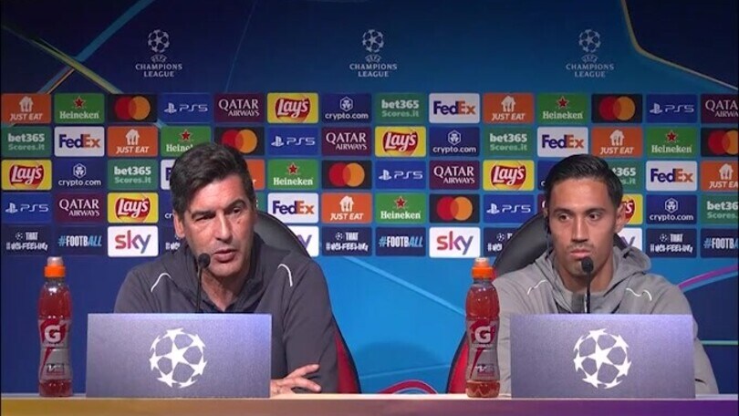 Fonseca: "Titolari Leao e Theo, con il Bruges non è decisiva"