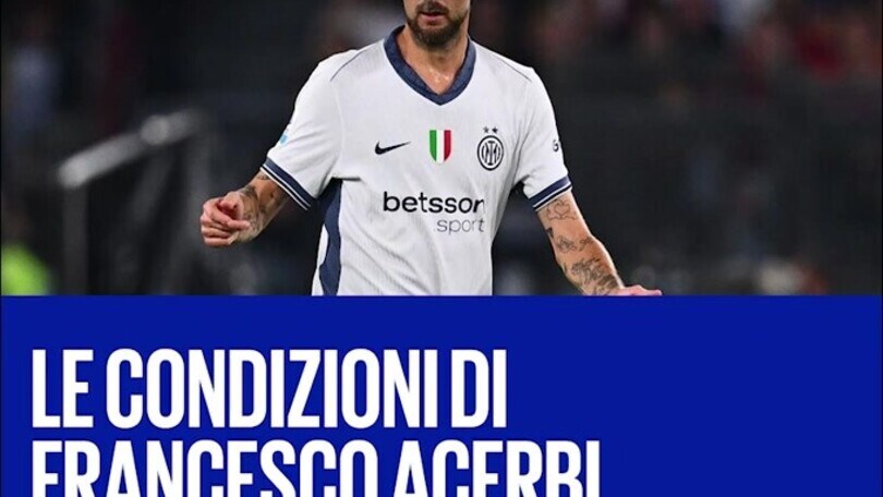 Inter, infortunio Acerbi: Juve a forte rischio