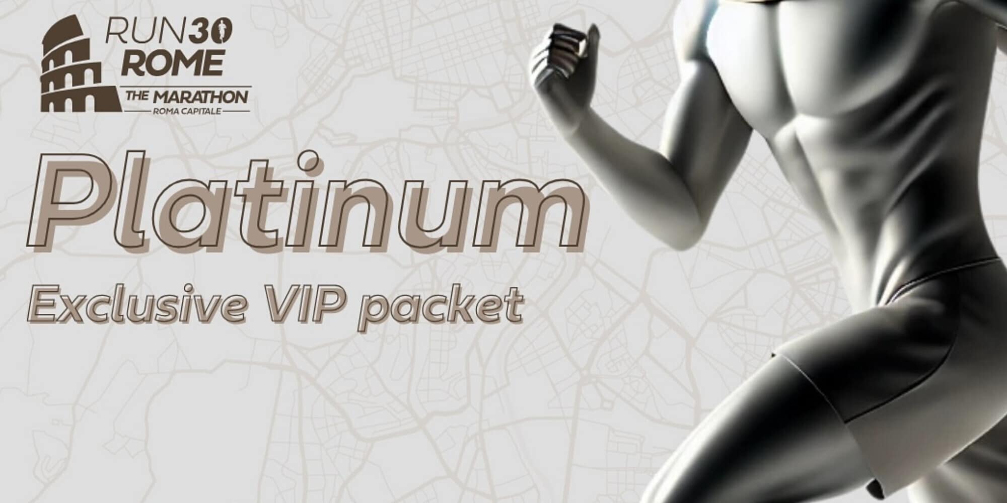 Platinum e Gold, nascono i pacchetti esclusivi per vivere Run Rome The Marathon da Vip
