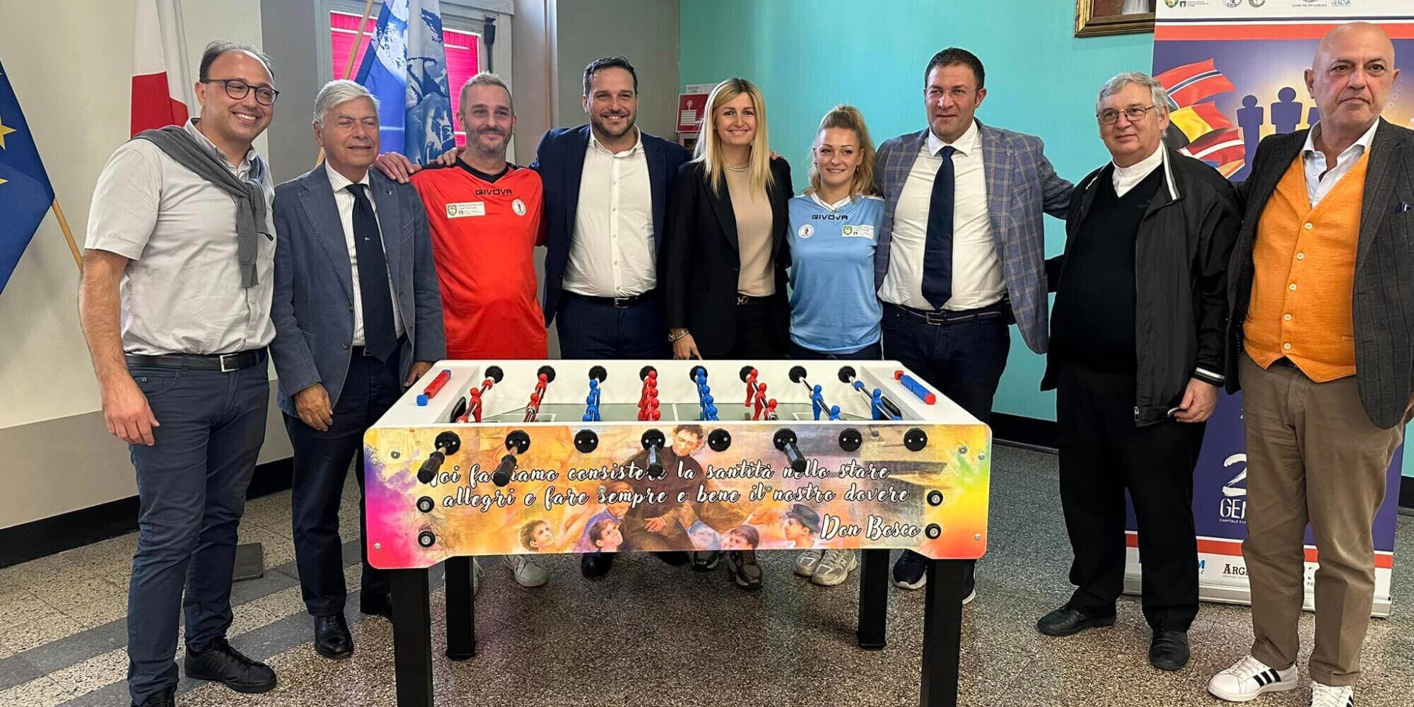 A Genova arriva il calcio balilla europeo