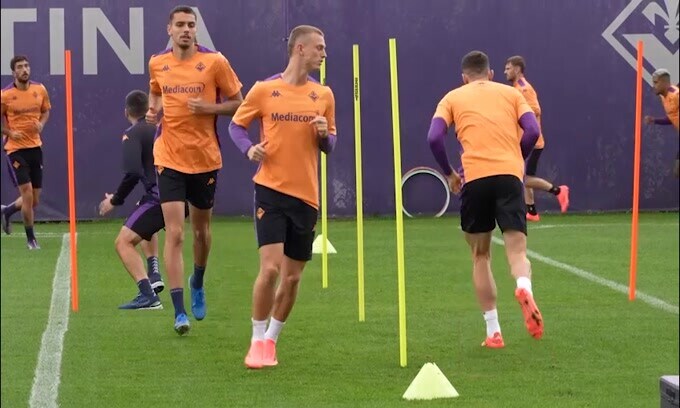 Fiorentina, lesione alla coscia destra per Gudmundsson