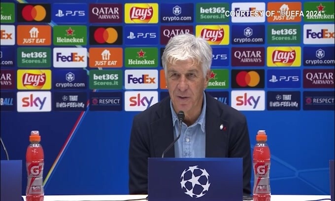 Gasperini: "Dobbiamo accontentarci del pari"