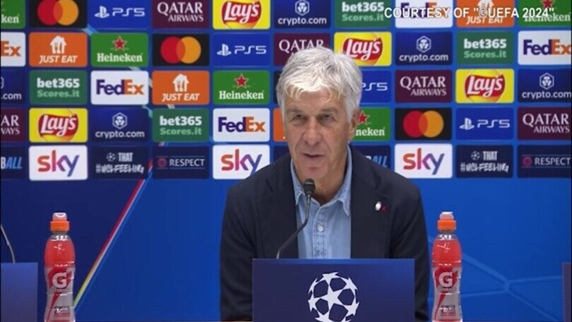 Gasperini: "Dobbiamo accontentarci del pari"