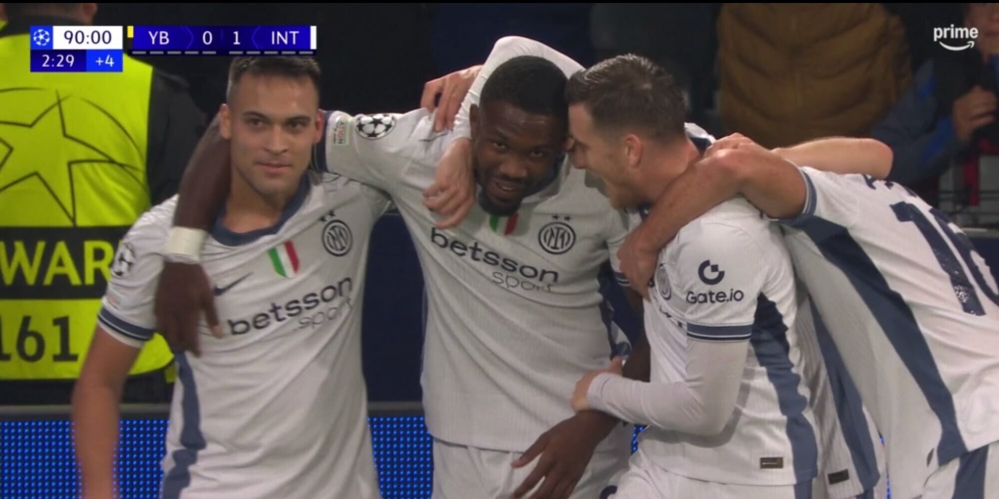L'Inter stende lo Young Boys al 93’, Thuram fa esultare Inzaghi! Barça e City show
