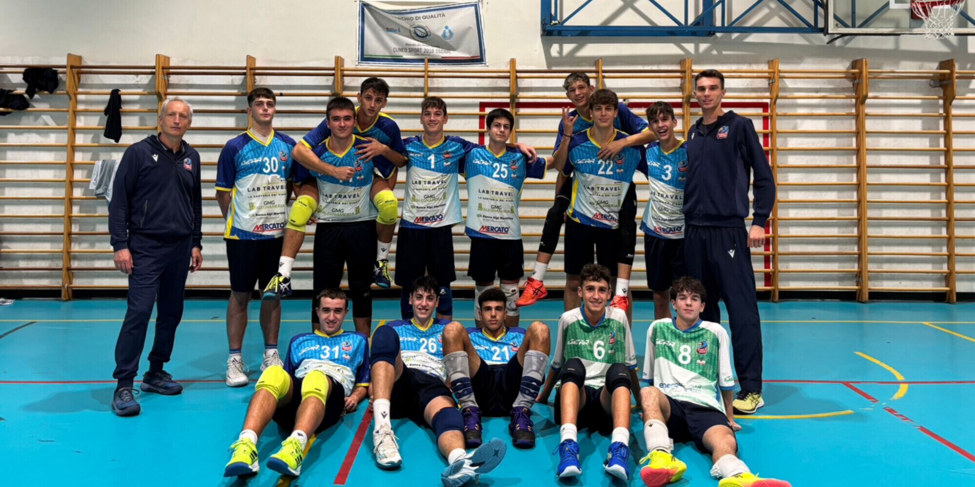 Esordio casalingo vincente per l’Under 19 Lab Travel Cuneo