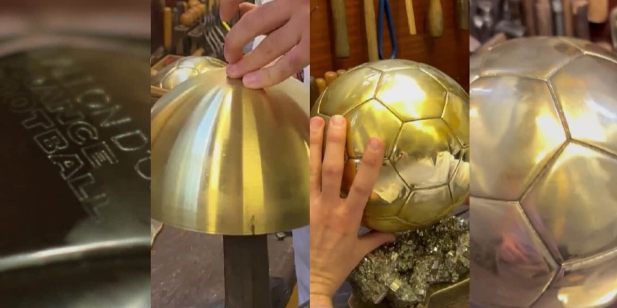 Pallone d'Oro: come viene fatto, le dimensioni e il valore economico
