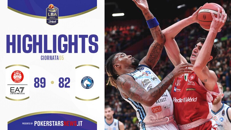 EA7 Emporio Armani Milano – Napoli Basket | Serie A Unipol 2024/25