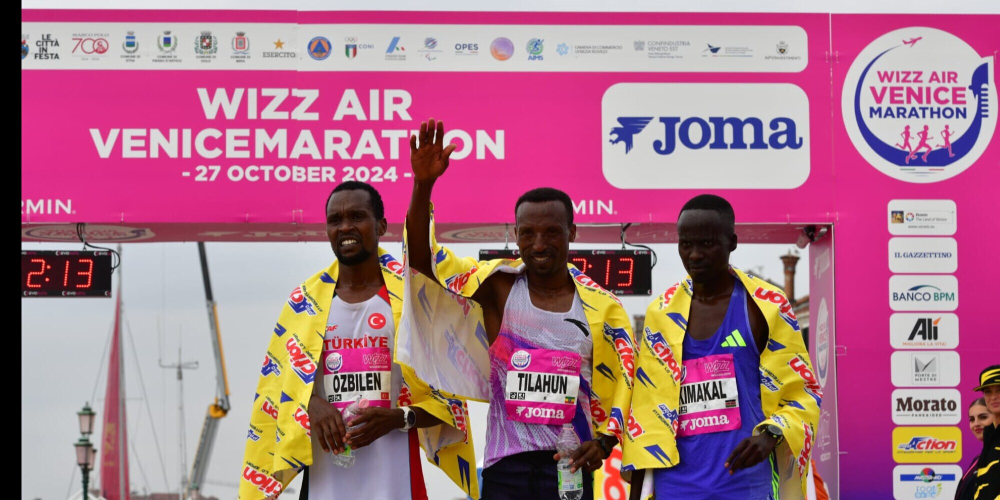 38^ Wizz Air Venicemarathon: grandissima festa oggi a Venezia per oltre 15.000 runners!