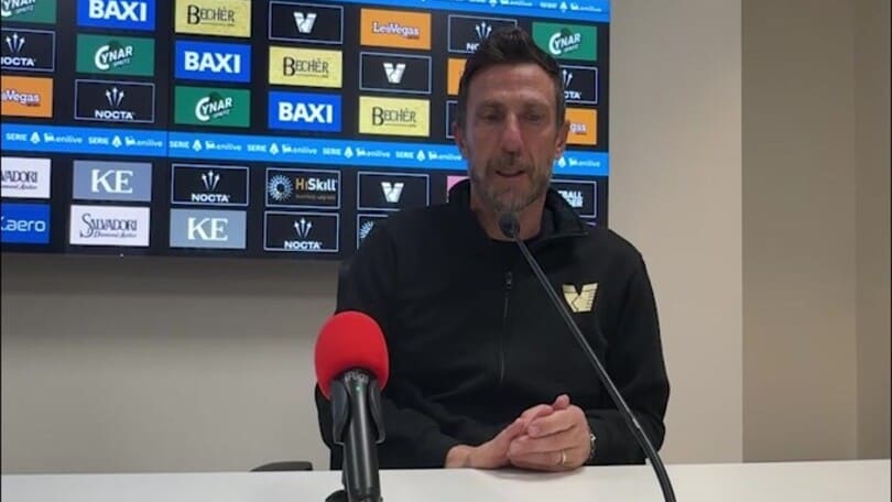 Di Francesco: "Scorretto che l'Udinese abbia avuto due giorni in più di riposo"
